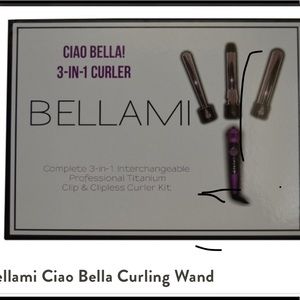 3 piece bellami curling wand